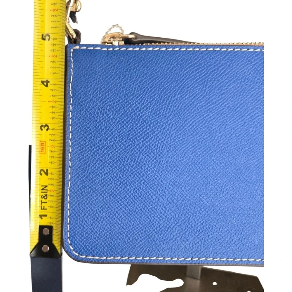 Dooney & Bourke Demi 20 Crossbody Women Sm French Blu New Pebble Grain‎ Leather